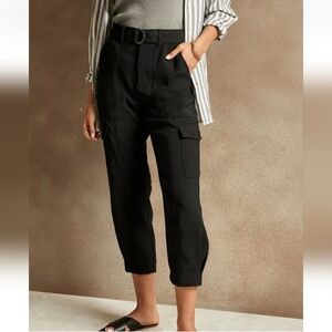 Banana Republic Black Cropped Pants